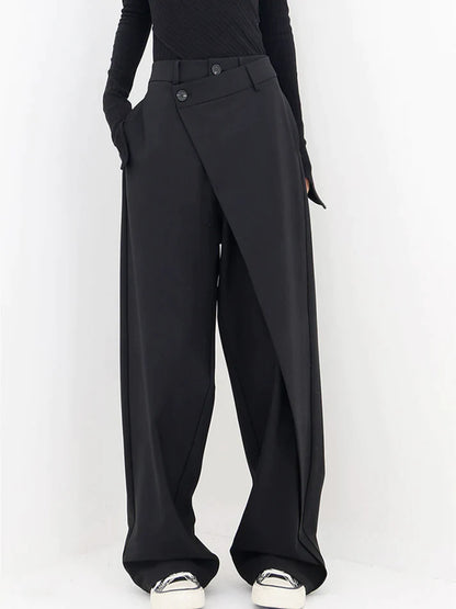 Anna - Asymmetriske Baggy Pants