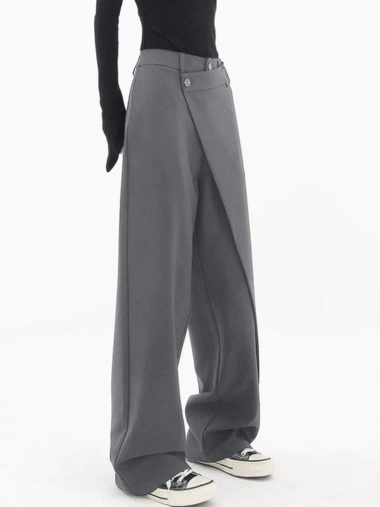 Anna - Asymmetriske Baggy Pants